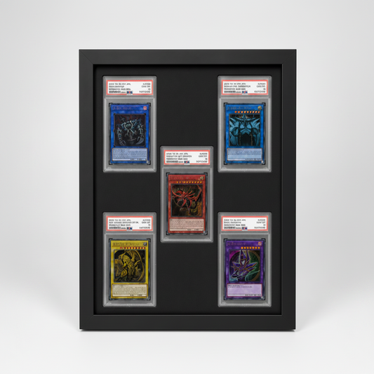 PSA Slab Rahmen für 5 Slabs Schwarz – Graded Card Display kaufen
