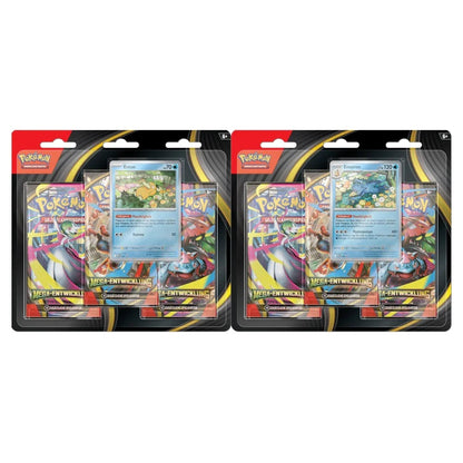 Pokémon Mega-Entwicklung ME01 3 Pack- Blister DE