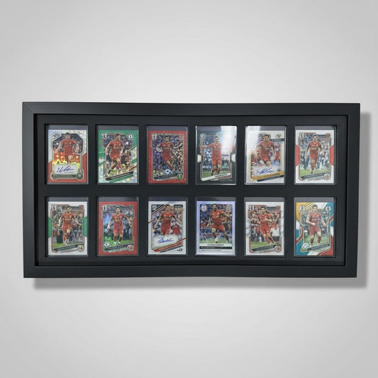 Magnetic Holder Rahmen für 12 Karten – großes Sammelkarten Wanddisplay von Cardframes.de