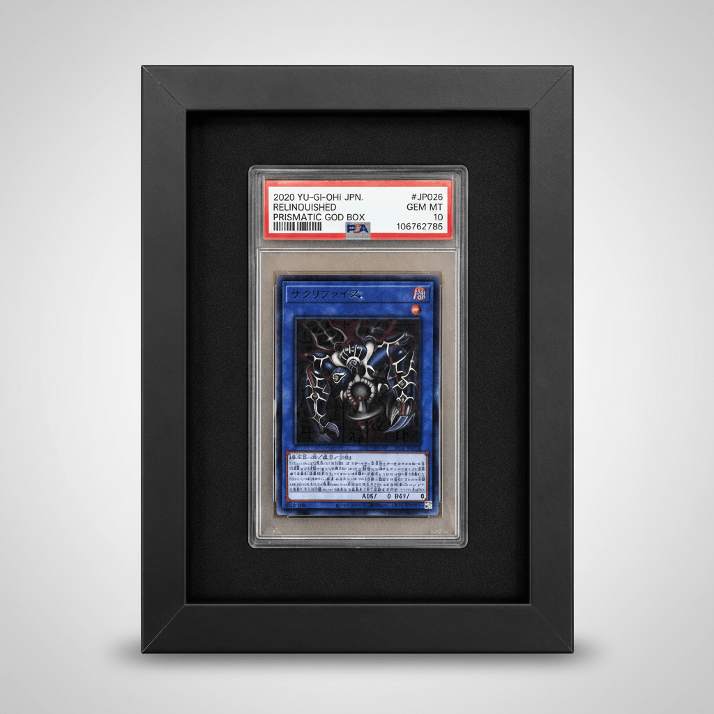 Rahmen für 1 PSA Slab Schwarz - Cardframes.de