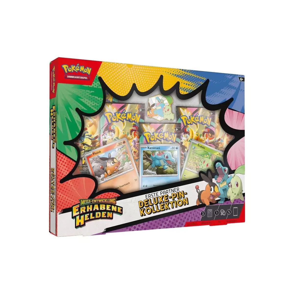 Pokémon Mega Entwicklung 2.5 Deluxe-Pin-Kollektion Erhabene Helden - Cardframes.de