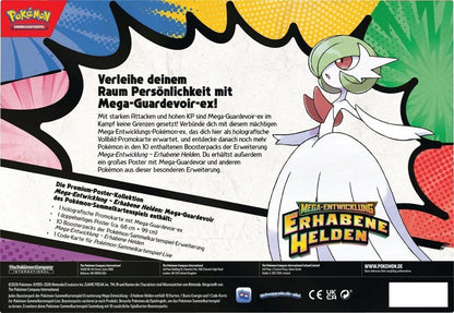Pokémon Premium-Poster-Kollektion Mega-Entwicklung - Erhabene Helden: Mega-Guardevoir-ex oder Mega-Lucario-ex - Cardframes.de