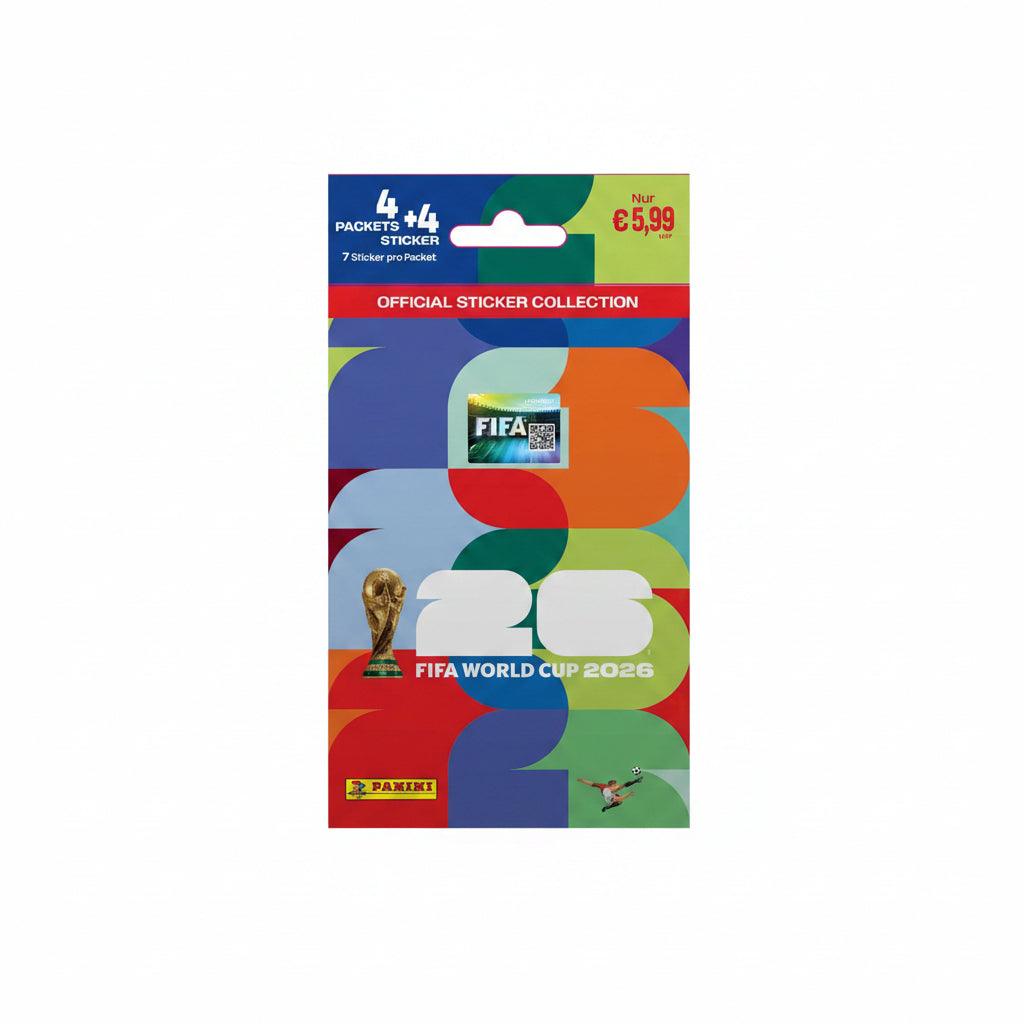 2026 FIFA World Cup Sticker Multipack – Offizielle Sammelsticker WM 2026 | Booster Pack Fußball Sticker - Cardframes.de