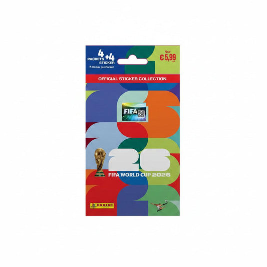 2026 FIFA World Cup Sticker Multipack – Offizielle Sammelsticker WM 2026 | Booster Pack Fußball Sticker - Cardframes.de