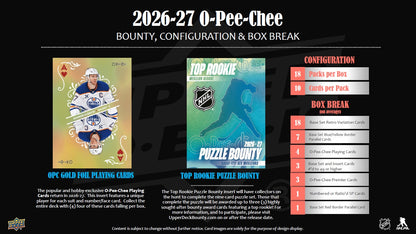 O-Pee-Chee 2026-27 – Parallelen