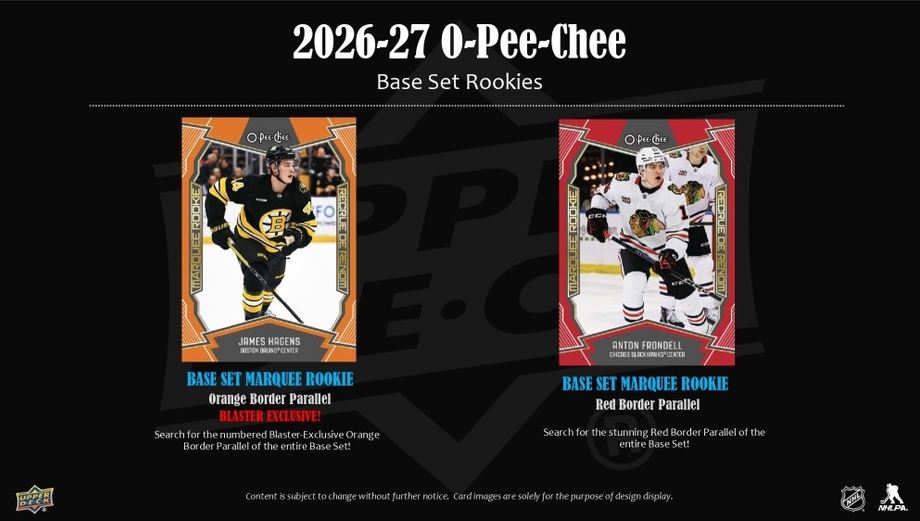 O-Pee-Chee 2026-27 Fat Packs – Retro Variation