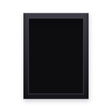 Sammelkartenrahmen 13 × 18 cm in Schwarz