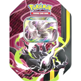 Pokémon Tin-Box 131 Mega-Darkrai-ex, deutsche Ausgabe, Metalldose mit 4 Boostern