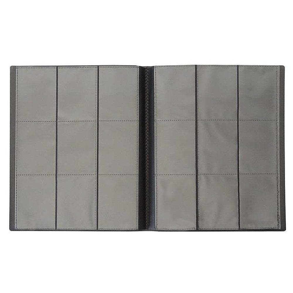 Sammelalbum schwarz (360 Karten / 20 Seiten) für Pokemon, Yu - Gi - Oh, Match Attax etc. - Cardframes.de