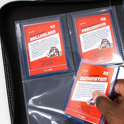 Ultra PRO 4-Pocket Toploader Zippered Premium PRO-Binder - Cardframes.de